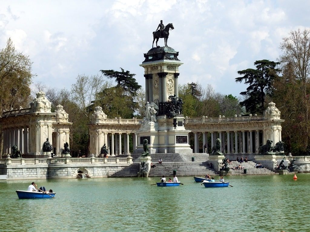 Paseo en barca El Retiro