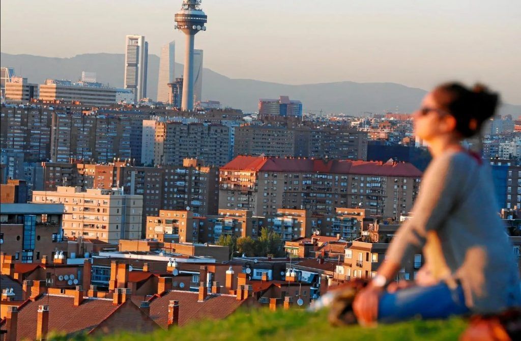Cerro del Tío Pío Vistas de Madrid