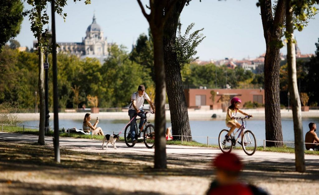 Planes en la Casa de Campo de Madrid