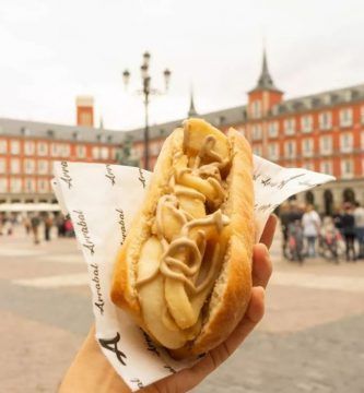 Bocadillo de calamares Madrid