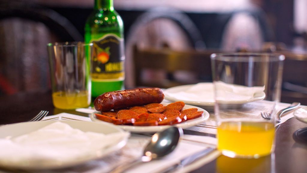 Chorizo a la sidra Casa Mingo